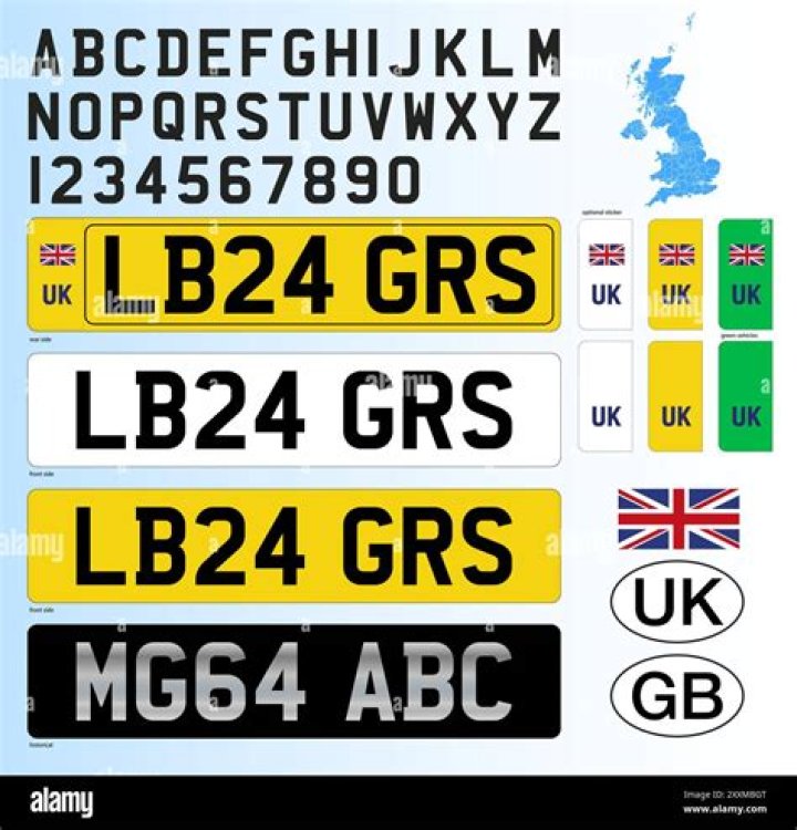 Are Highline number plates legal?