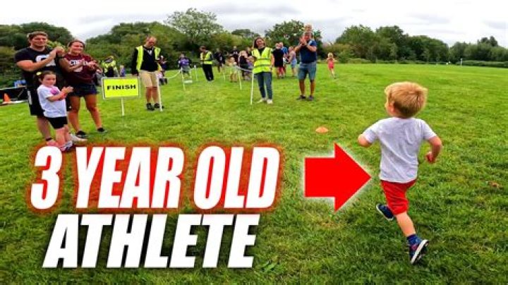 Can a 3 year old run a 5K?