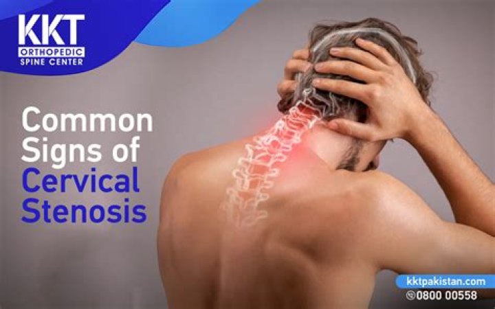 Can cervical stenosis cause head tremors?