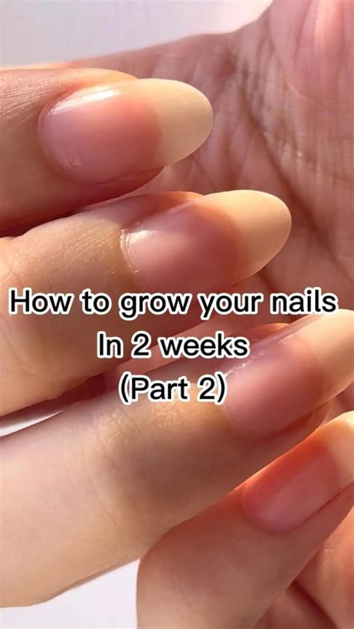 Do nails grow under acrylics?