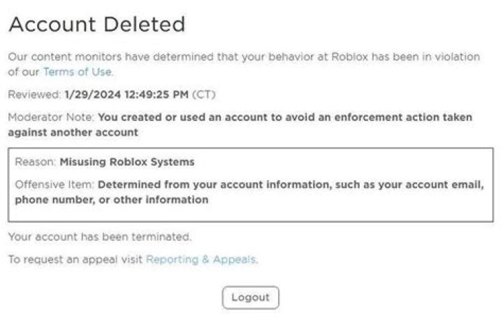 Do Roblox accounts expire?