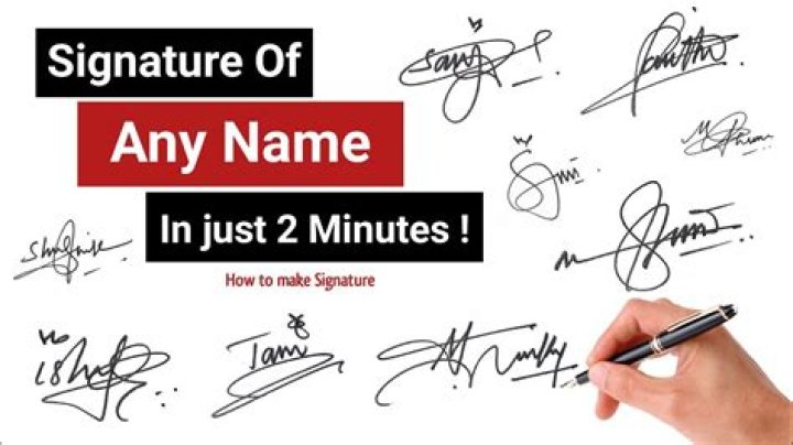 How can I make my signature cool?