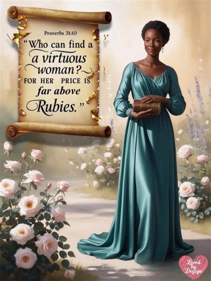 How do you become a virtuous woman of God?