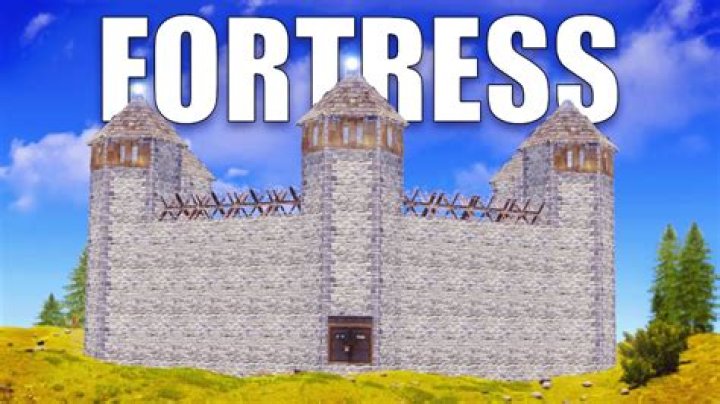 How do you build a fortress house?