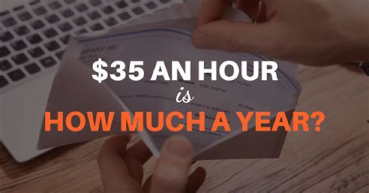 How much a year is $35 an hour?