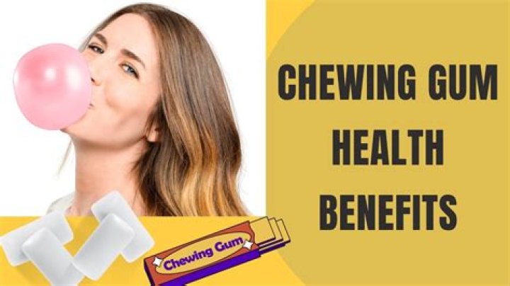 Is chewing gum good for your teeth?