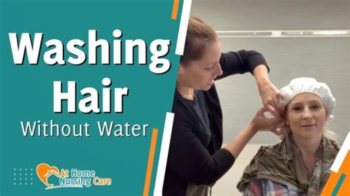 Is it OK to wash your hair with just water?
