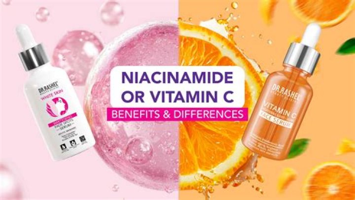 Is vitamin C or niacinamide better for dark spots?