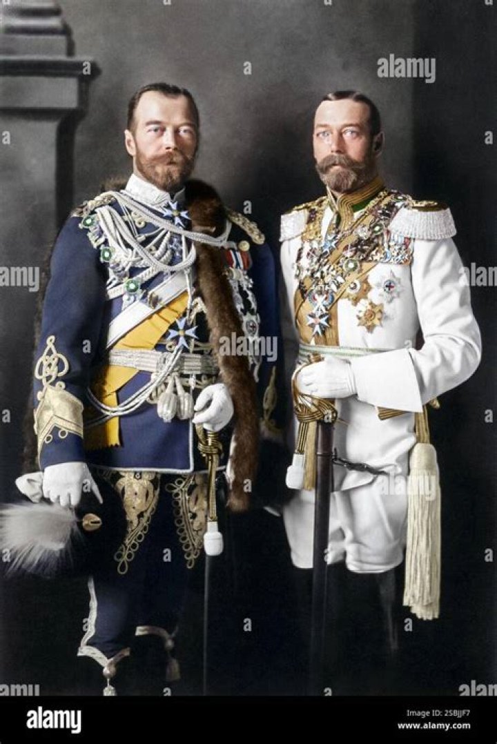 Was the czar of Russia related to the king of England?
