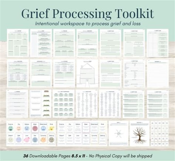 What are the 7 tools to process grief?