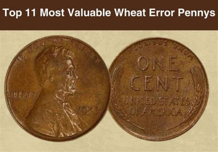 What are the top 10 rarest wheat pennies?