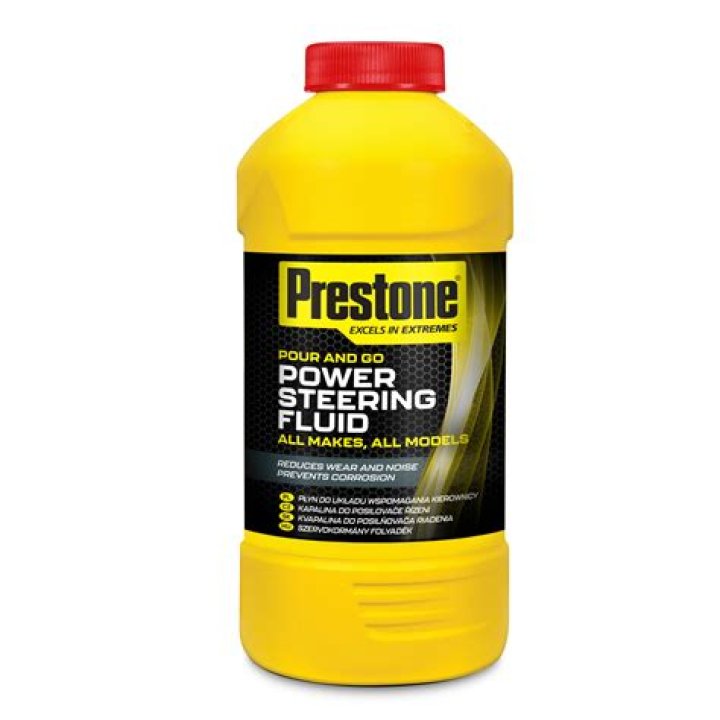 What Colour is Prestone power steering fluid?