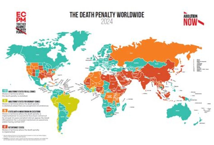 What countries have the death penalty 2020?