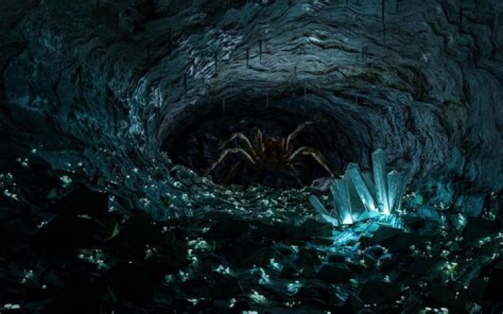 What did Bellamy saw in the cave?