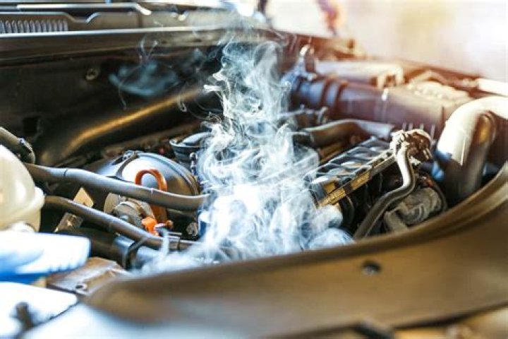 What do you do if your car overheats and smokes?