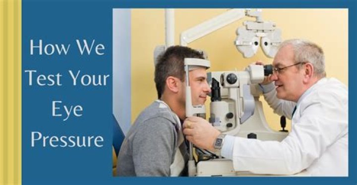 What does eye pressure of 8 mean?