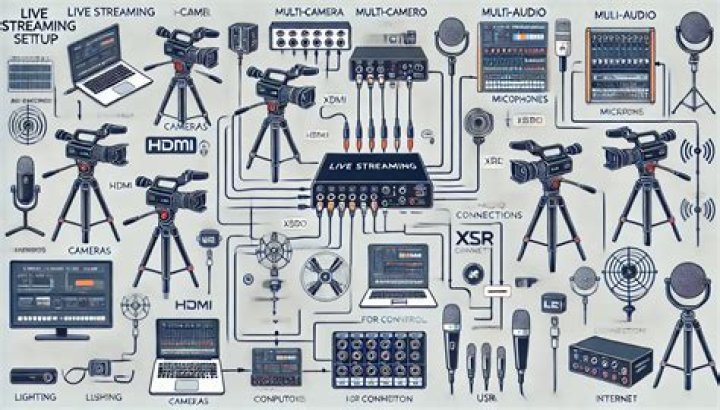 What equipment do I need to live stream sports?