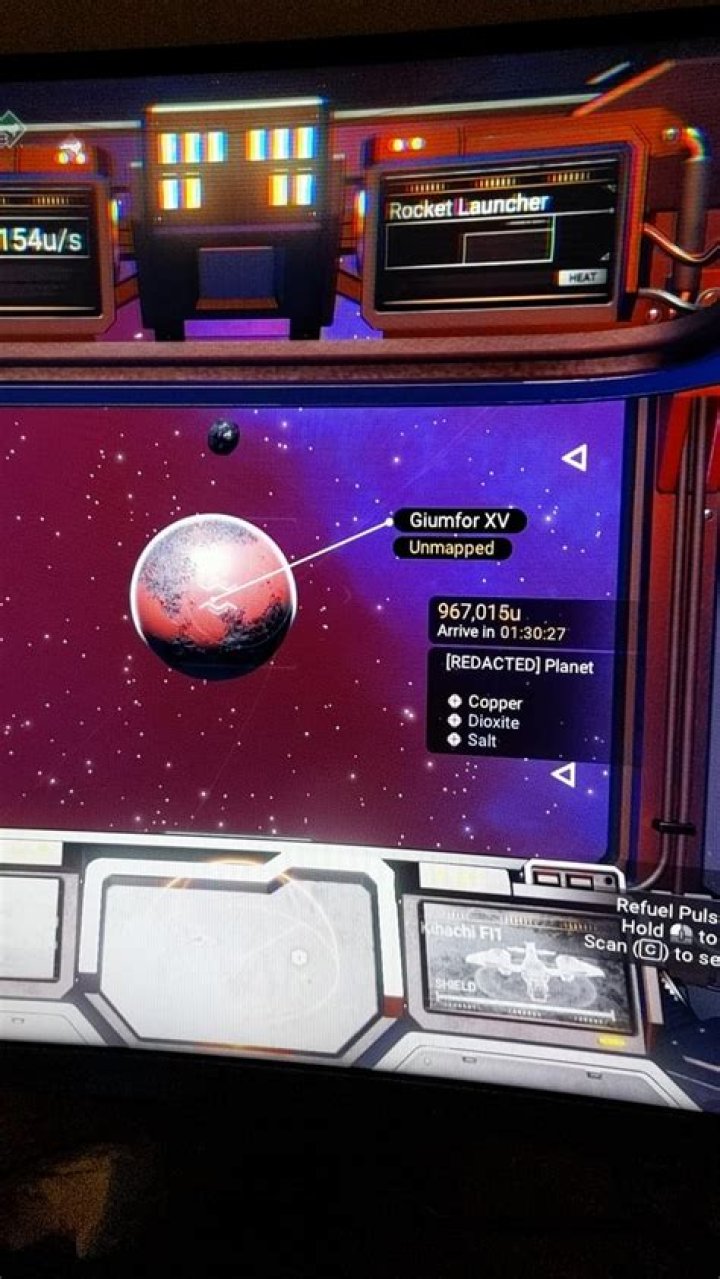 What is a redacted planet?