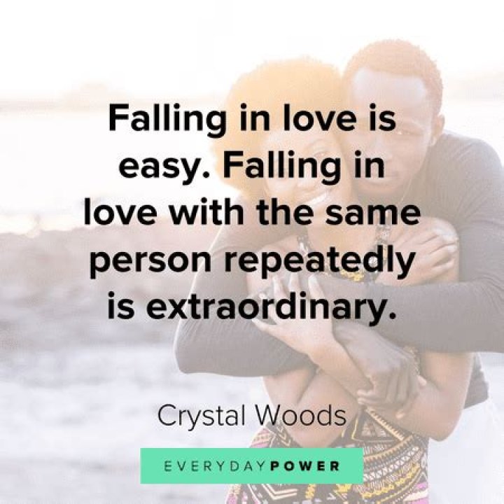 What is it called when you fall in love with someone's personality?