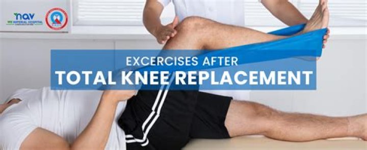 What is the best exercise after total knee replacement?