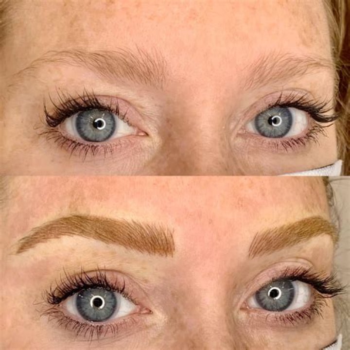 What is the side effect of eyebrow tattoo?