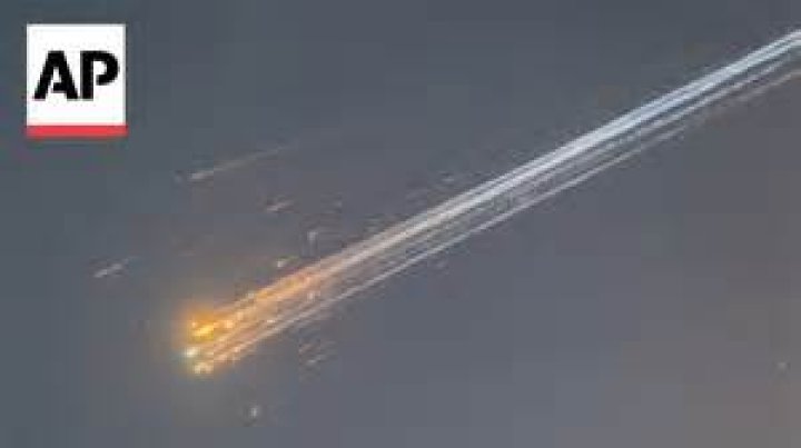 What part of rocket falls off?