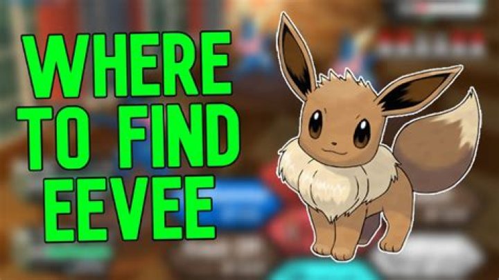 Where can you get Eevee?