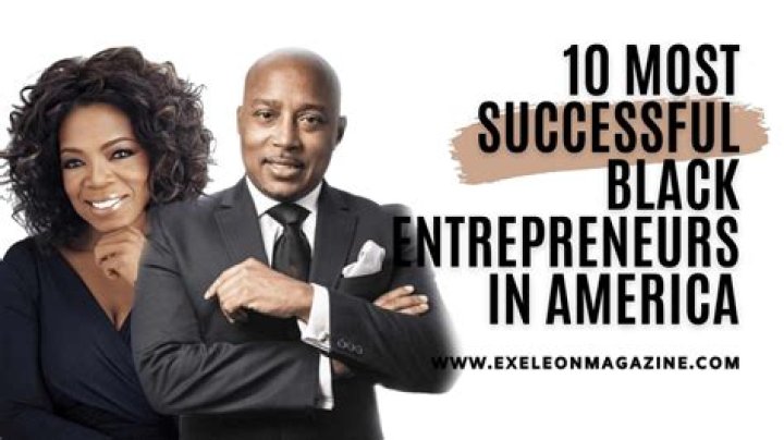 Where do most successful black men live?