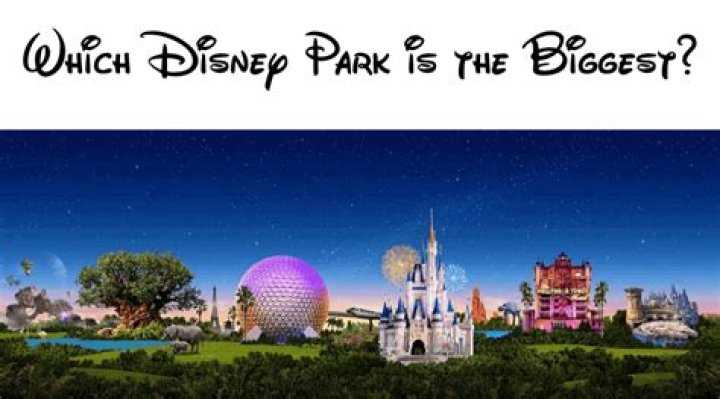 Which is the biggest Disney park?
