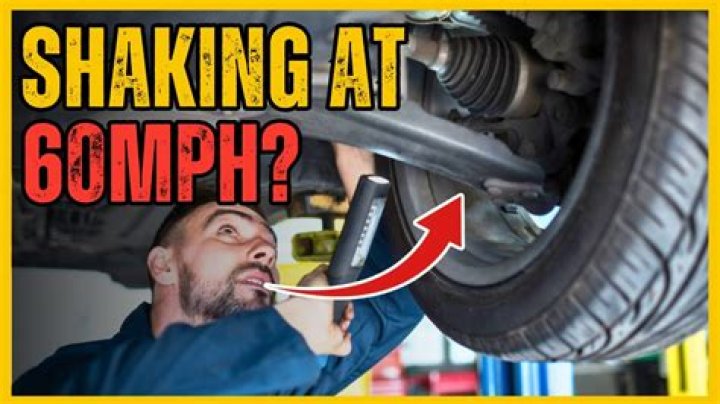 Why does my car shake when I go over 80?