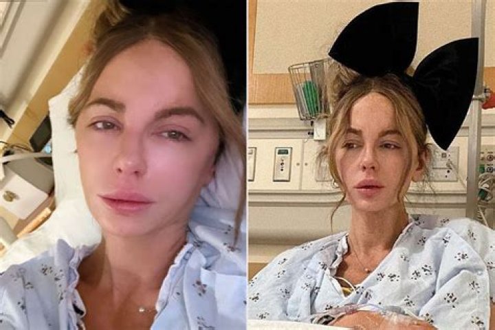 Why was Angelina hospitalized?